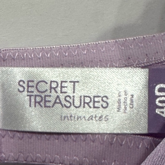 Secret Treasures Women's 40D Underwire T Shirt Lavender Bra Lightly Padded, NWT - Picture 6 of 10